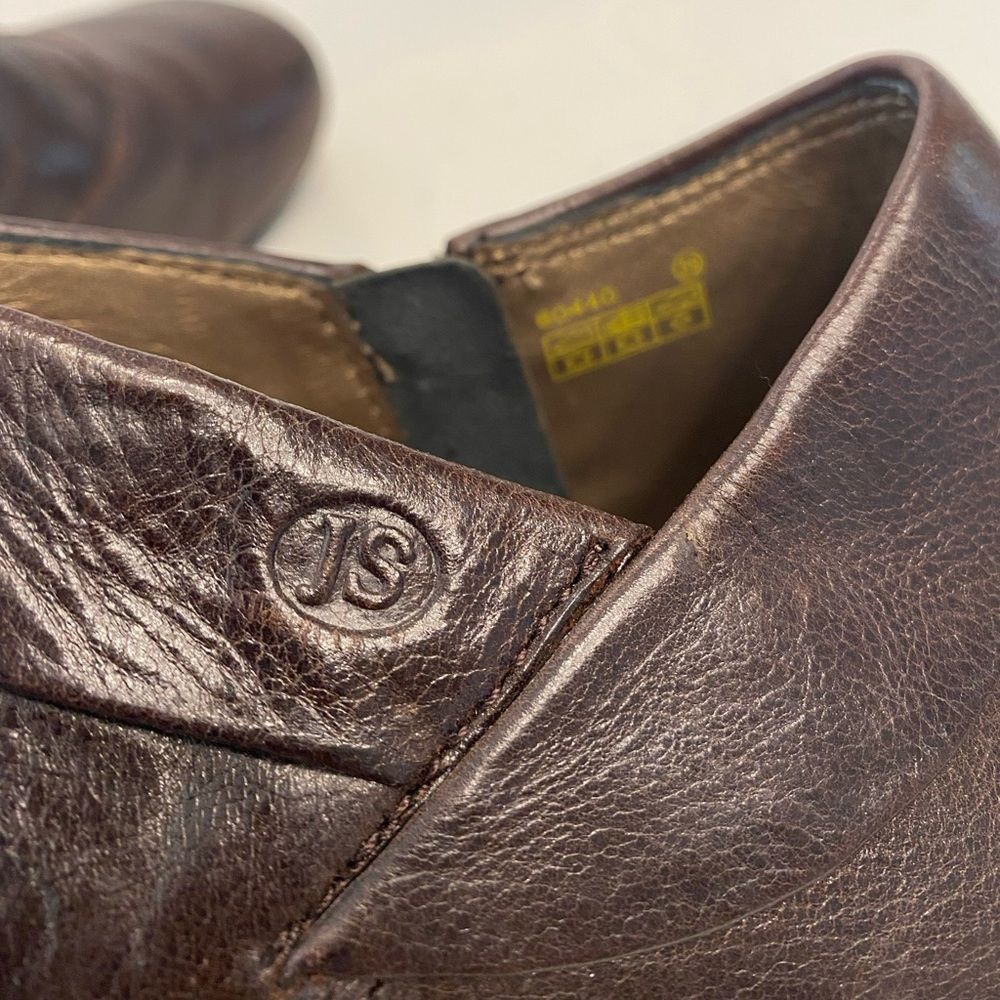 Josef Seibel Brown Leather Ankle Booties - Picture 2 of 10